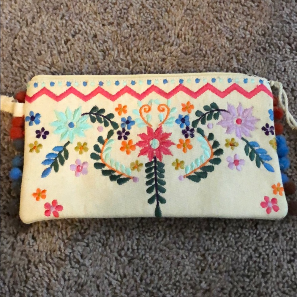 Multicolor clutch. Brand new with tags.